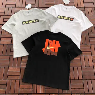 ￥99 UNDEFEATED & N🔥K🔥T-SHIRT 88062403 (im 185CM 80KG iwear size M in the photo)