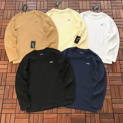 ￥~135 H🔥G🔥 B🔥🔥S LONG-SLEEVE 66062411 (im 185CM 70KG iwear size XL in the photo)