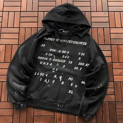 ￥~165 E.R.D HOODIE 77062540 (im 185CM 80KG iwear size M in the photo)