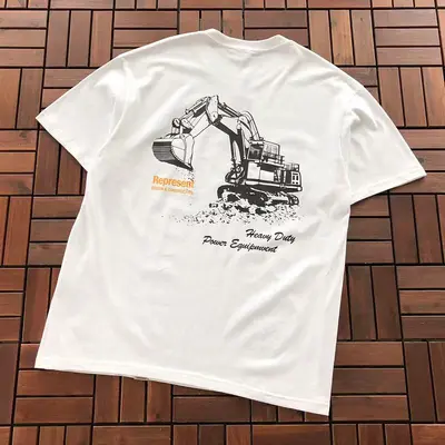 ¥~79 REPRESENT T-SHIRT 66062519 (im 180CM 68KG iwear size L in the photo)