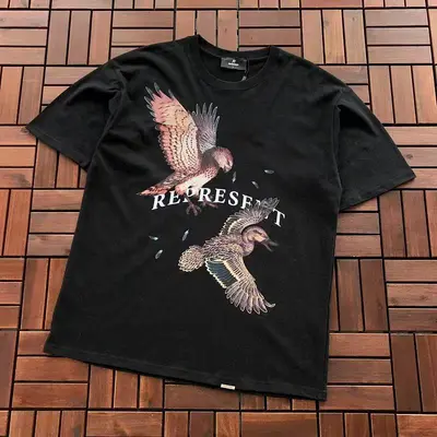 ¥~79 REPRESENT T-SHIRT 66062515 (im 180CM 68KG iwear size L in the photo)