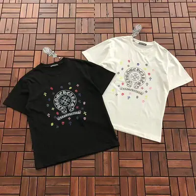 ¥~165 CH🔥OM🔥 HE🔥RTS T-SHIRT 55062720 (im 185CM 70KG iwear size L in the photo)