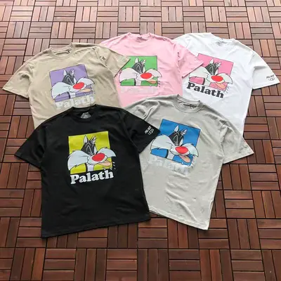 ¥~89 P🔥LA🔥E T-SHIRT 55062608 (im 185CM 70KG iwear size L in the photo)
