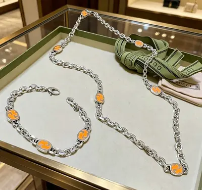 NECKIACE￥~226 BRACELET￥~195 G🔥C🔥I JEWELRY 55062736