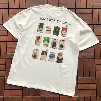 ￥~85 FAR T-SHIRT 77062813 (im 185CM 80KG iwear size 1 in the photo)