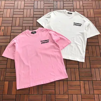 ¥~99 BROKEN PLANET T-SHIRT 55062838 (im 185CM 70KG iwear size L in the photo)