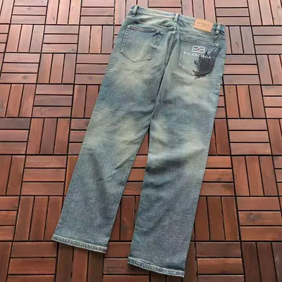 ¥~135 B🔥L🔥🔥🔥IA🔥A JEANS 55062866 (im 185CM 70KG iwear size 34 in the photo)