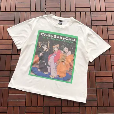 ¥ ~ 115 SAINT MICHAEL T-SHIRT 55062843 (im 185CM 70KG iwear size XL in the photo)