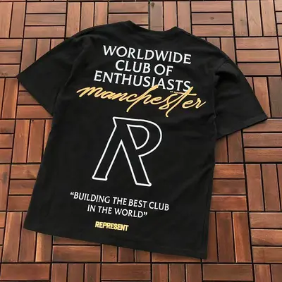 ￥~79 REPRESENT T-SHIRT 66062901 (im 185CM 70KG iwear size L in the photo)