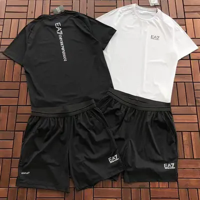 ￥~179 E🔥P🔥R🔥🔥 A🔥M🔥N🔥 T-SHIRT SHORTS 66062926 (im 185CM 70KG iwear size L in the photo)