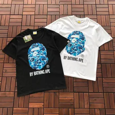 ¥~79 BAPE T-SHIRT 77063042 (im 185CM 70KG iwear size M in the photo)