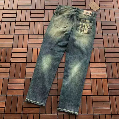 ¥~175 B🔥RB🔥RRY JEANS 66063015 (im 180CM 68KG iwear size 34 in the photo)
