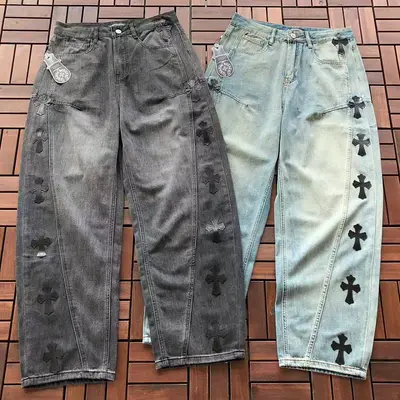 ¥~179 CH🔥OM🔥 HE🔥RTS JEANS 77070117
