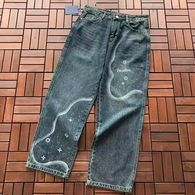 ¥~179 L🔥JEANS 77070128 (im 185CM 80KG iwear size 32 in the photo)
