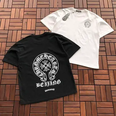 ¥~85 CH🔥OM🔥 HE🔥RTS T-SHIRT 77070102 (im 185CM 80KG iwear size M in the photo)