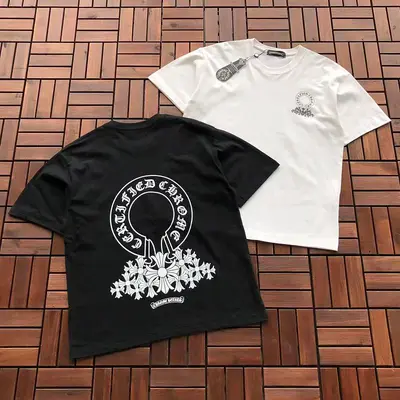 ¥~85 CH🔥OM🔥 HE🔥RTS T-SHIRT 77070103 (im 185CM 80KG iwear size M in the photo)