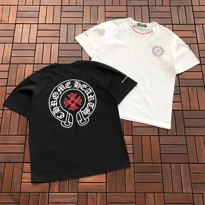 ¥~85 CH🔥OM🔥 HE🔥RTS T-SHIRT 77070104 (im 185CM 80KG iwear size M in the photo)