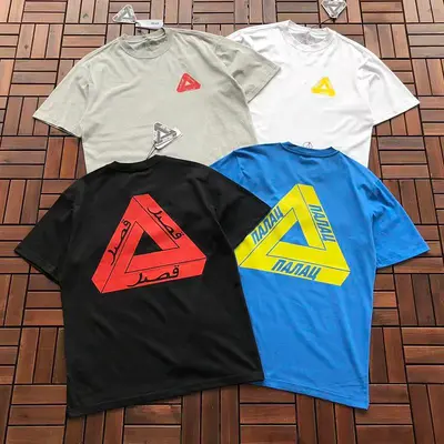 ￥~89 P🔥LA🔥E T-SHIRT 55070146 (im 185CM 70KG iwear size M in the photo)