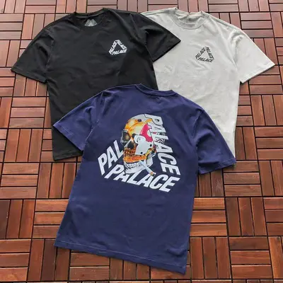 ￥~89 P🔥LA🔥E T-SHIRT 55070153 (im 185CM 70KG iwear size M in the photo)