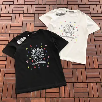 ￥~115 CH🔥OM🔥 HE🔥RTS T-SHIRT 77070221 (im 185CM 80KG iwear size L in the photo)
