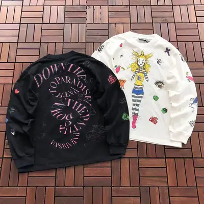 ￥ ~ 219 HELLSTAR LONG-SLEEVE 55070239 (im 185CM 70KG iwear size M in the photo)