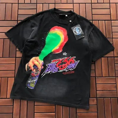 ¥ ~ 109 HELLSTAR T-SHIRT 55070423 (im 185CM 70KG iwear size S in the photo)