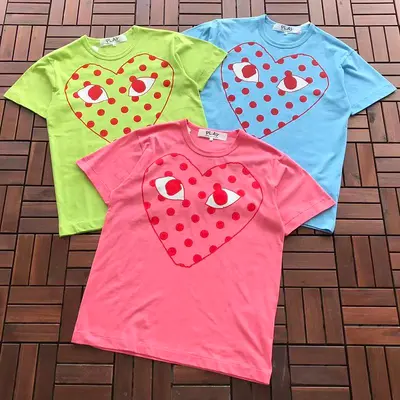 ¥~95 CDG T-SHIRT 55070326 (im 185CM 70KG iwear size M in the photo)