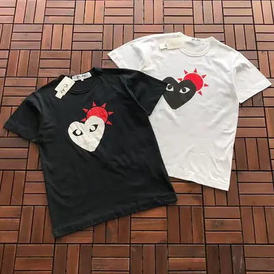 ¥~95 CDG T-SHIRT 55070330 (im 185CM 70KG iwear size L in the photo)
