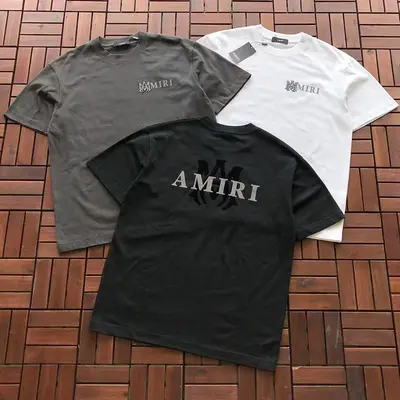 ¥~119 AMIRI T-SHIRT 55070310 (im 185CM 70KG iwear size L in the photo)