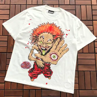 ¥ ~ 95 HELLSTAR T-SHIRT 55070363 (im 185CM 70KG iwear size S in the photo)