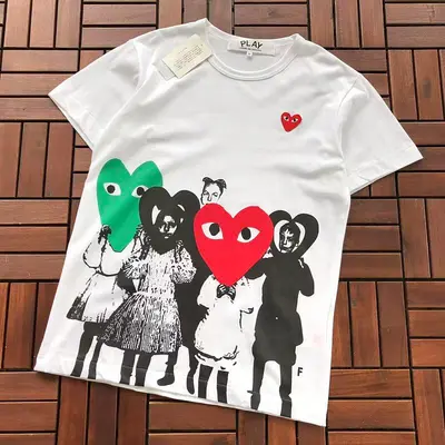 ¥~95 CDG T-SHIRT 55070356 (im 185CM 70KG iwear size M in the photo)