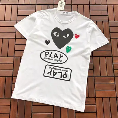 ¥~95 CDG T-SHIRT 55070352 (im 185CM 70KG iwear size L in the photo)