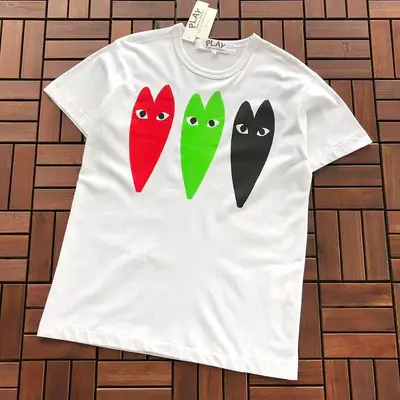 ¥~95 CDG T-SHIRT 55070351 (im 185CM 70KG iwear size M in the photo)