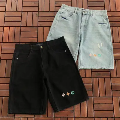 ¥ ~ 185 L🔥SHORTS JEANS 55070418 (im 185CM 70KG iwear size L in the photo)
