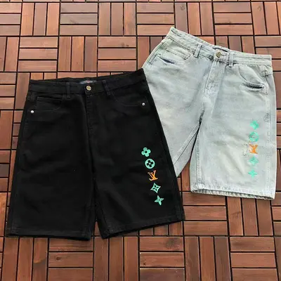 ¥ ~ 185 L🔥SHORTS JEANS 55070384 (im 185CM 70KG iwear size L in the photo)