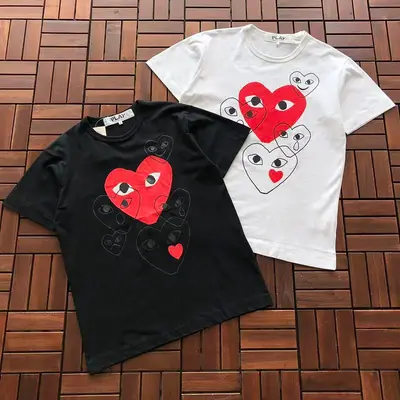 ¥~95 CDG T-SHIRT 55070338 (im 185CM 70KG iwear size M in the photo)
