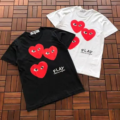 ¥~95 CDG T-SHIRT 55070346 (im 185CM 70KG iwear size L in the photo)
