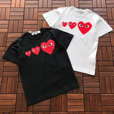 ¥~95 CDG T-SHIRT 55070342 (im 185CM 70KG iwear size M in the photo)