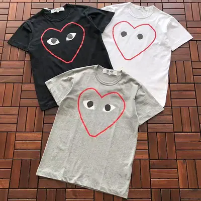 ¥~95 CDG T-SHIRT 55070312 (im 185CM 70KG iwear size M in the photo)