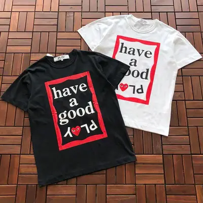 ¥~95 CDG T-SHIRT 55070344 (im 185CM 70KG iwear size L in the photo)