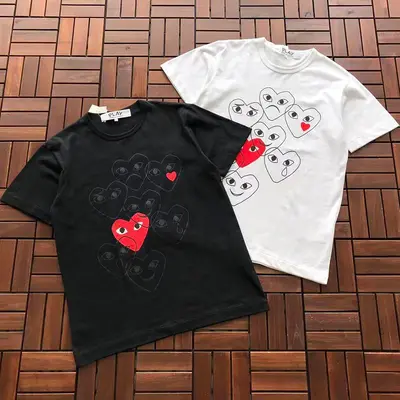 ¥~95 CDG T-SHIRT 55070345 (im 185CM 70KG iwear size L in the photo)