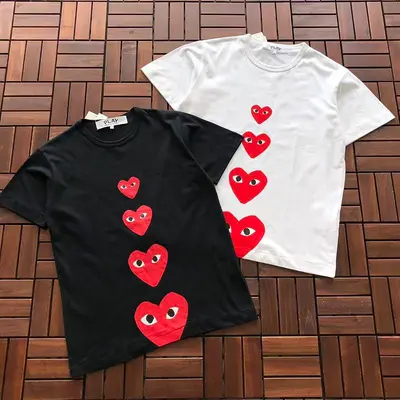 ¥~95 CDG T-SHIRT 55070339 (im 185CM 70KG iwear size M in the photo)
