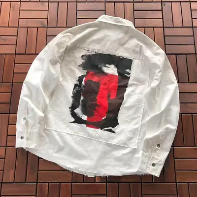 ¥ ~ 189 SAINT MICHAEL LONG-SLEEVE 55070372 (im 185CM 70KG iwear size S in the photo)