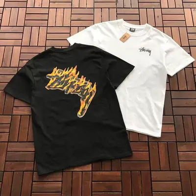 ￥ ~ 85 ST🔥S🔥Y T-SHIRT 55070830 (im 185CM 70KG iwear size M in the photo)