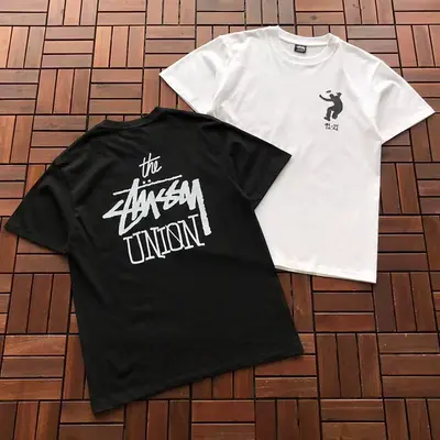 ￥~85 ST🔥S🔥Y T-SHIRT 55070801 (im 185CM 70KG iwear size M in the photo)