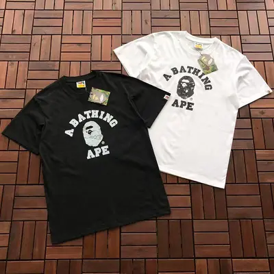 ￥~79 BAPE T-SHIRT 77070823 (im 185CM 70KG iwear size M in the photo)