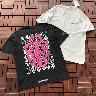 ¥~109 CH🔥OM🔥 HE🔥RTS T-SHIRT 55071074 (im 185CM 80KG iwear size M in the photo)