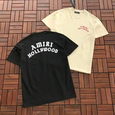 ￥~89 AMIRI T-SHIRT 77071034 (im 185CM 70KG iwear size M in the photo)