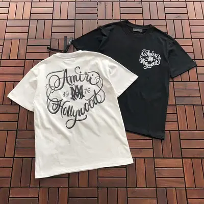 ￥~89 AMIRI T-SHIRT 77071021 (im 185CM 70KG iwear size M in the photo)