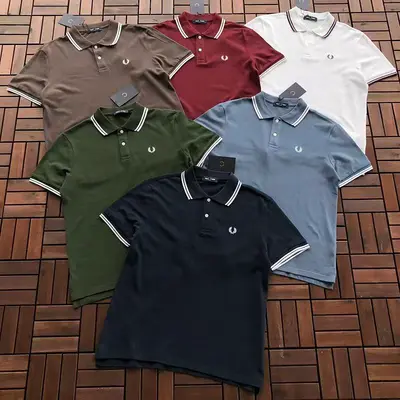 ￥~119 FRED PERRY T-SHIRT 66050501 (im 185CM 80KG iwear size L in the photo)